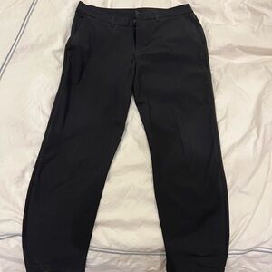 Lululemon Athletica Black Dress Pants Straight-Leg Design